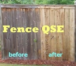 Fence Cleaner QSE restores years to your fence