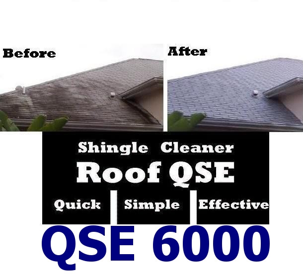 Roof Cleaning with Roof Cleaner QSE